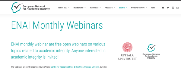 European Network for Academic Integrity