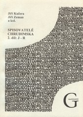 Spisovatelé Chrudimska 2. J - R