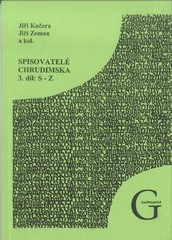 Spisovatelé Chrudimska 3. S - Z