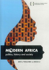 MODERN AFRICA politics, history and society 2015 / Volume 3, Issue 2