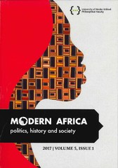 MODERN AFRICA politics, history and society 2017 / Volume 5, Issue 1