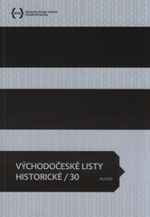Východočeské listy historické 30/2013