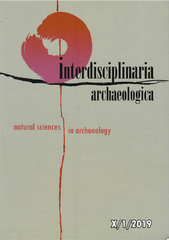 Interdisciplinaria Archaeologica – Natural Sciences in Archaeology 1/2019