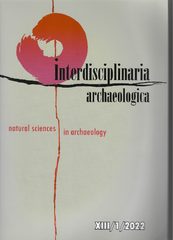 Interdisciplinaria Archaeologica – Natural Sciences in Archaeology 1/2022