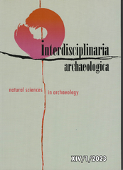 Interdisciplinaria Archaeologica – Natural Sciences in Archaeology 1/2023