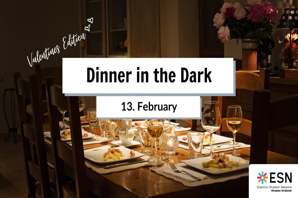 Dinner in the Dark University of Hradec Králové