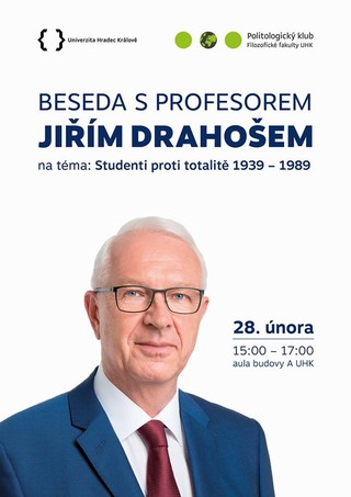 Studenti proti totalitě 1939-1989 - Beseda s profesorem Jiřím Drahošem