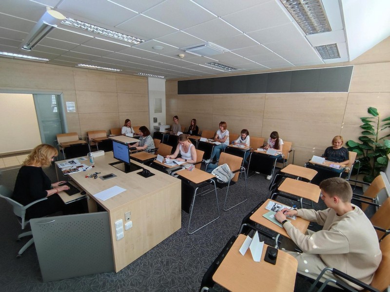 Třída studentů
