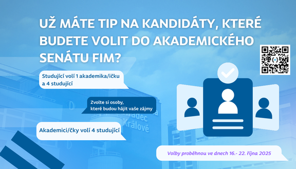 Představujeme vám zaměstnanecké a studentské kandidáty do AS FIM