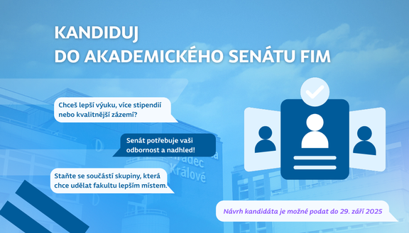 Volby do Akademického senátu FIM 2025