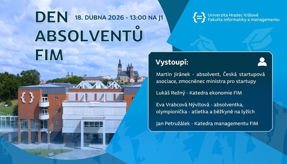Den absolventů na FIM