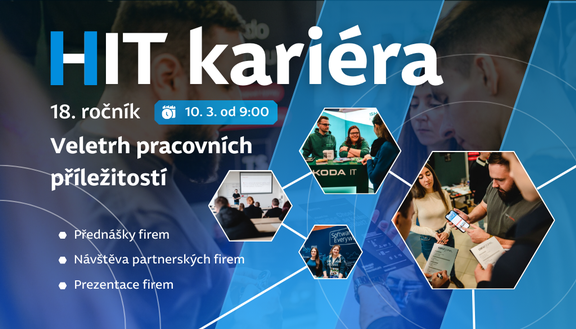 Veletrh pracovních příležitostí HIT kariéra pro studenty