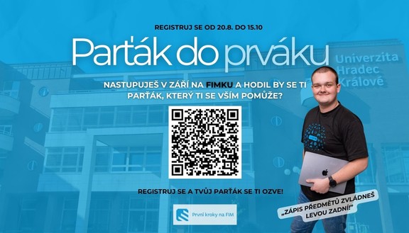 Parťák do prváku - nemusíte na to být sami
