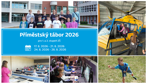 Příměstský tábor pro děti 1. a&nbsp;2. stupně ZŠ nabízí dva termíny