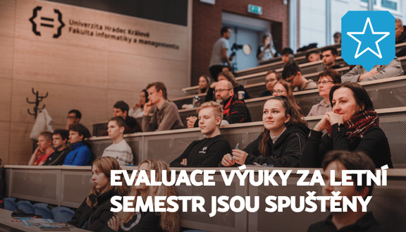 Ohodnoťte výuku na FIM. Váš názor je pro nás důležitý