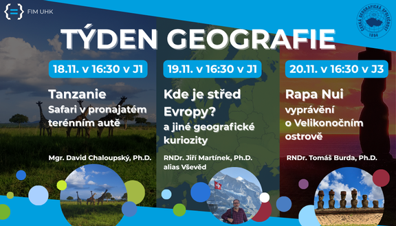 Týden Geografie na FIM