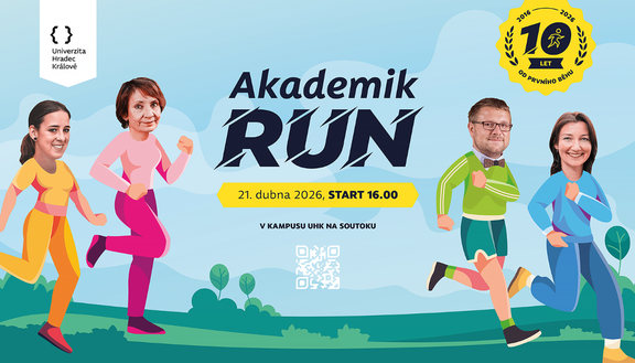 10. ročník Akademik runu. Vyběhněte za FF UHK.