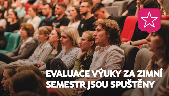 Začíná hodnocení výuky za zimní semestr! Poděl se o svůj názor