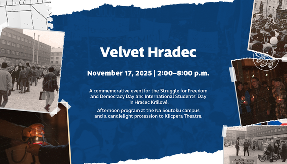 Velvet Hradec: Celebrating 17 November in Hradec Králové