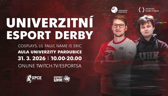 E-sportové derby východočeských univerzit 2026 je tady!