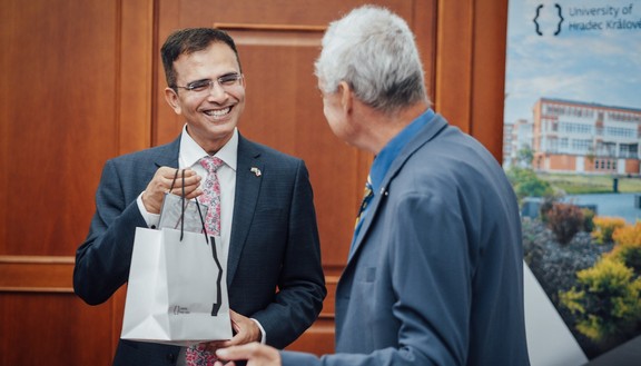 UHK Welcomes H.E. Raveesh Kumar, Ambassador of India