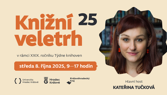 Knižní veletrh 2025 přivítá spisovatelku Kateřinu Tučkovou