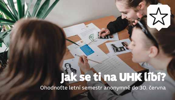 Hodnocení výuky za letní semestr je dostupné na stag.uhk.cz