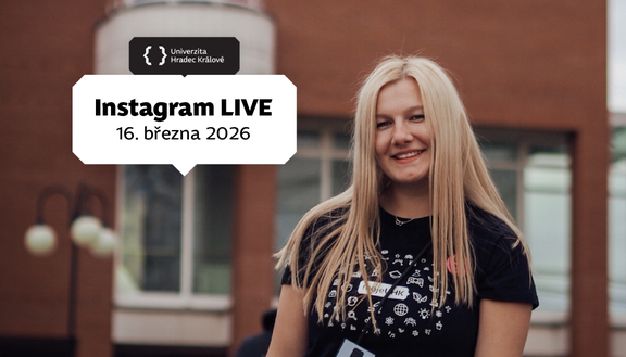 Připojte se Instagram LIVE o&nbsp;studiu na UHK od 18:00!