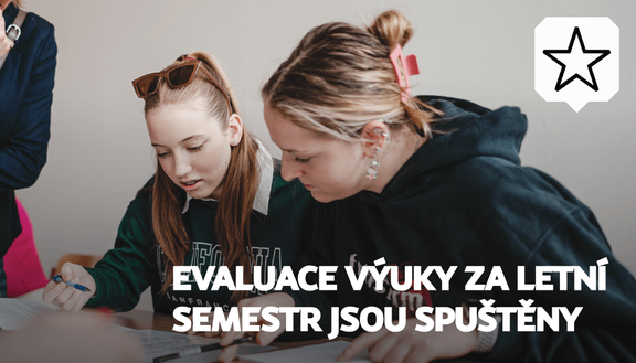 Hodnocení výuky za letní semestr je dostupné na stag.uhk.cz