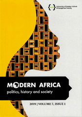 MODERN AFRICA politics, history and society 2019 / Volume 7, Issue 1